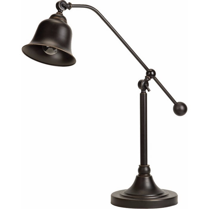 Vintage Metal Desk Lamp, Bronze