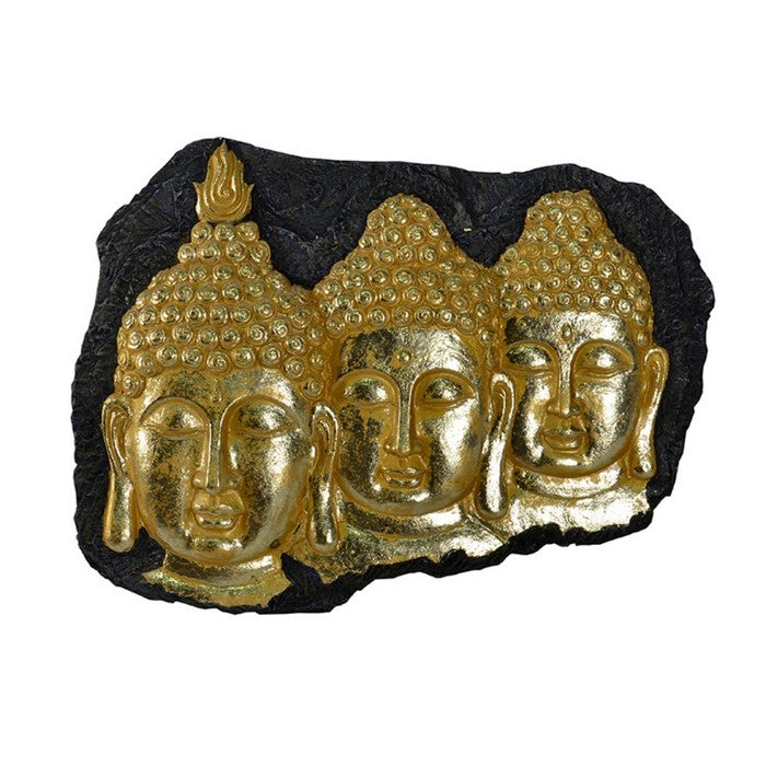 Resin Buddha WallDecor, Gold