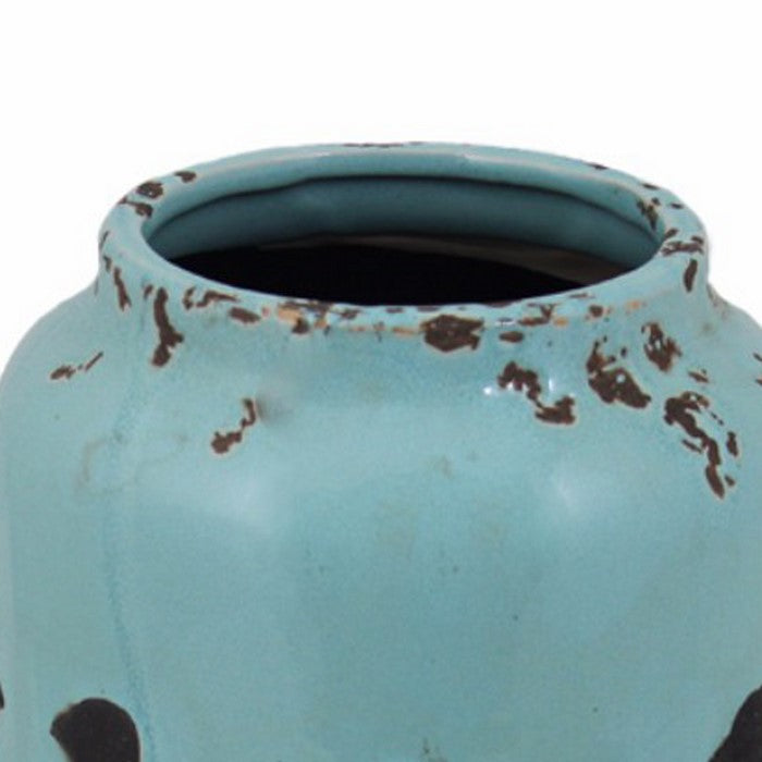 Ceramic Vase, Blue