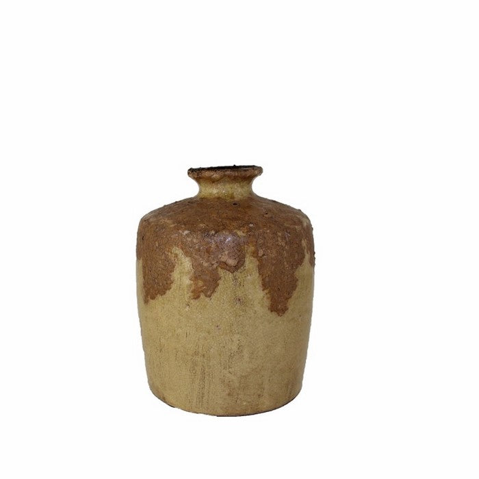 Ceramic Vase, Beige