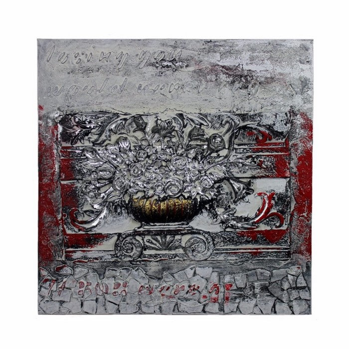Canvas Oil Painting, Multicolor