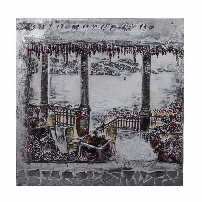 Canvas Oil Painting, Multicolor