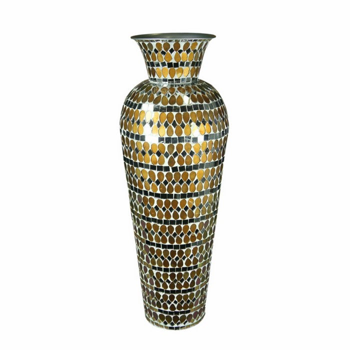Mosaic Vase, Gold