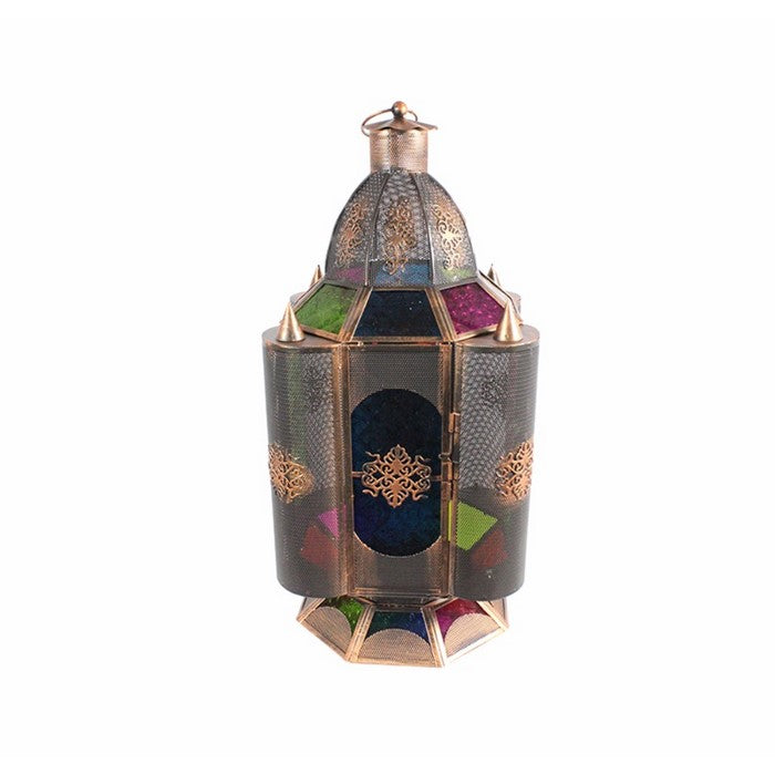 Antique Metal Lantern , Copper