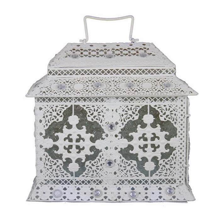 Metal Lantern,White