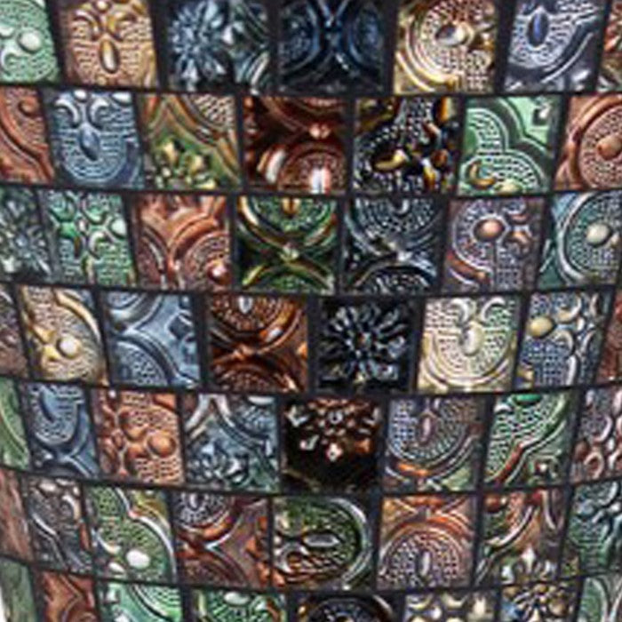 Mosaic Designed Modern Vase