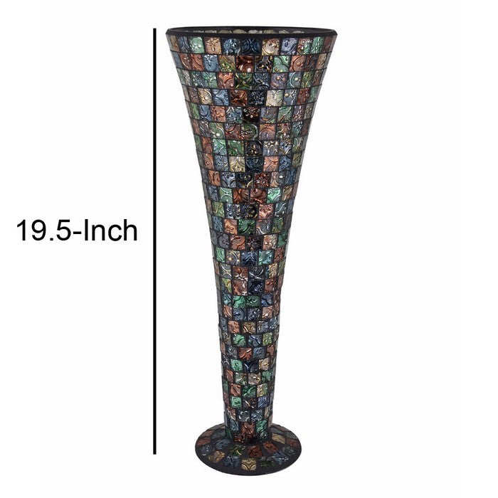 Mosaic Designed Modern Vase