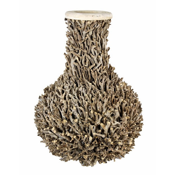 Willow Pot Shaped Planter, Brown