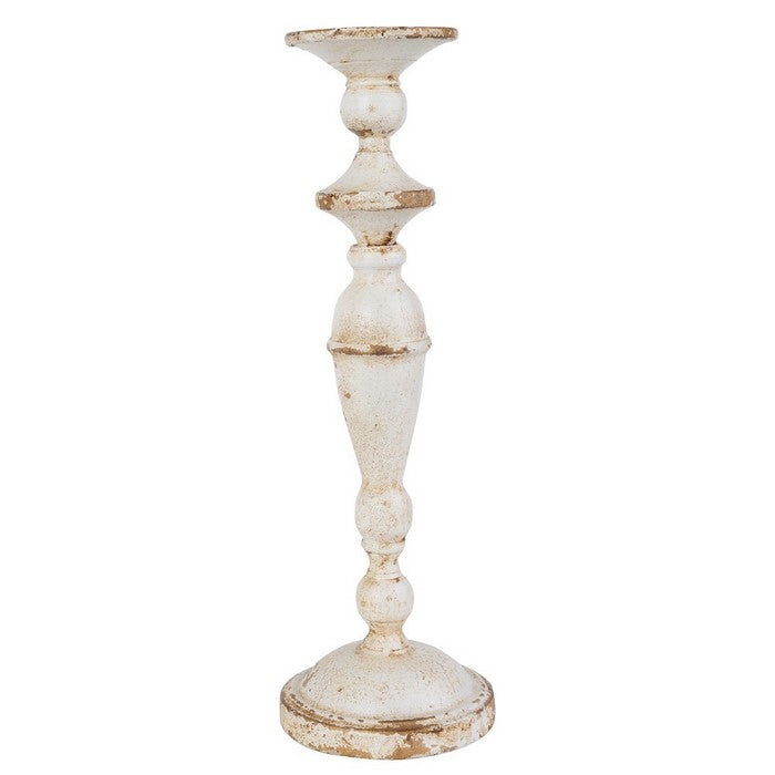 Candlestick Holder, Medium, White