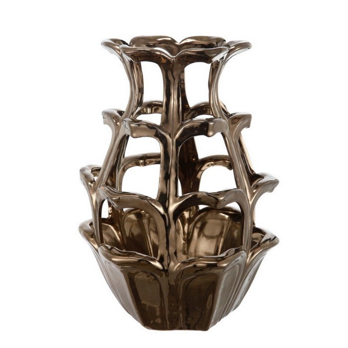 Ceramic Vase, Copper