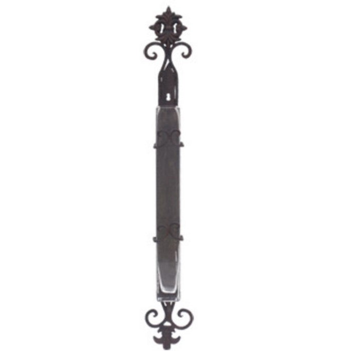 Wall-Mounted Metal Bud Vase ,Black