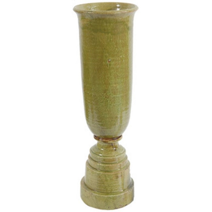 Ceramic Vase ,Green