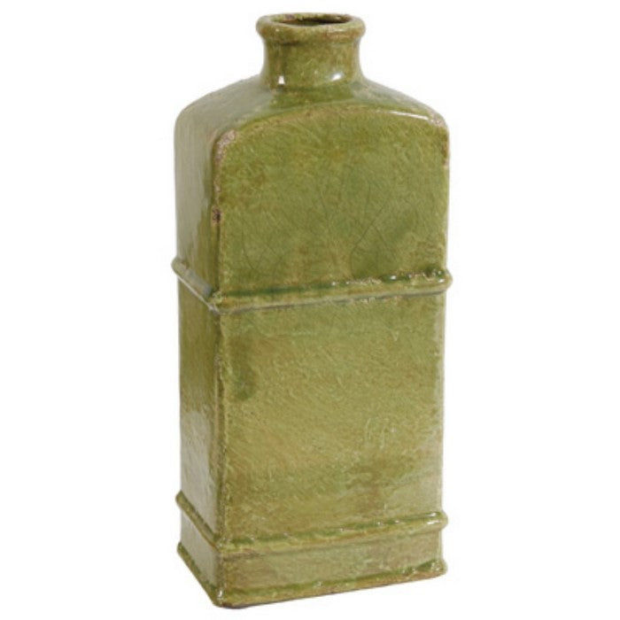 Ceramic Vase ,Green