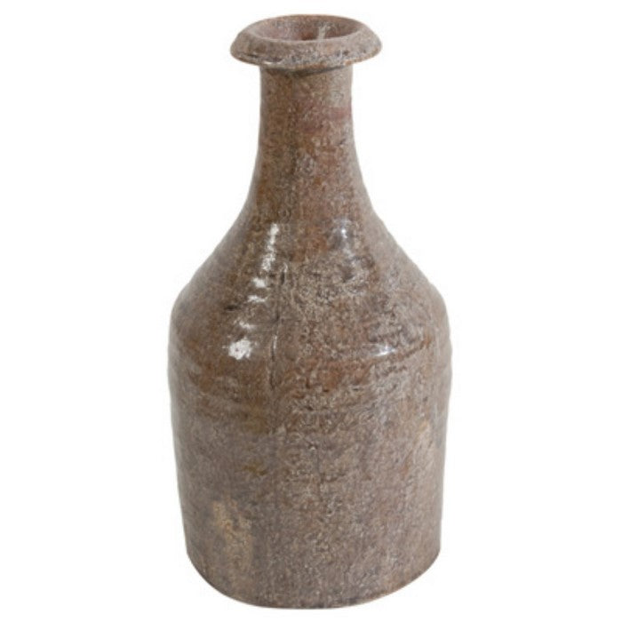 Ceramic Vase, Brown