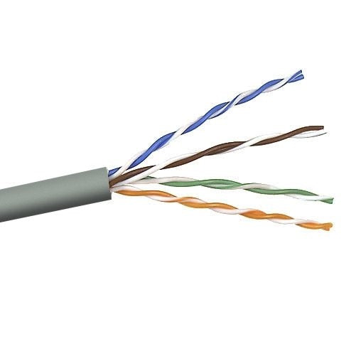 Belkin 250-Foot Cat5e PVC Stranded UTP Bulk Networking Cable (Gray)
