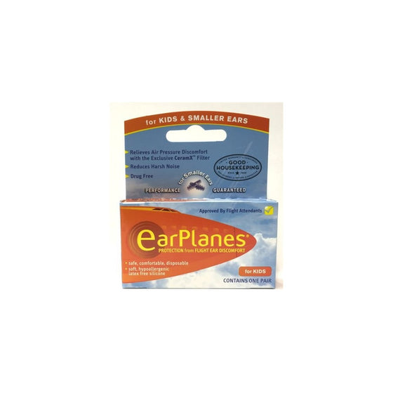 Original Child EarPlanes by Cirrus Healthcare Earplug for Airplane Travel Ear Protection (1 Pair)