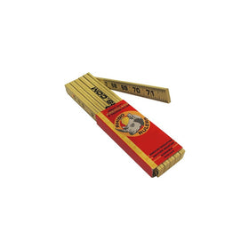 Rhino Rulers Folding Standard Brick Spacing Ruler 6' Length - 55110