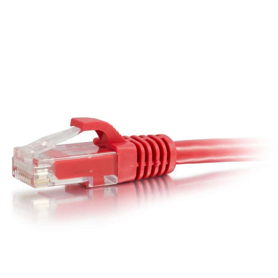 C2G/Cables to Go 27182 Cat6 Snagless Unshielded (UTP) Network Patch Cable, Red (7 Feet/2.13 Meters)