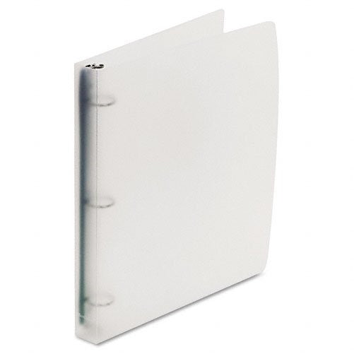 Wilson Jones Translucent Poly Binder, 1.5 Inch Capacity, 8.5 x 11 Inch Sheet Size, Clear (A7040775)