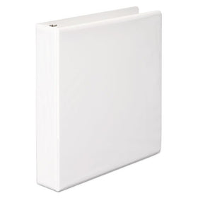 Wilson Jones D-Ring View Binder, 1.5 Inch, Customizable, White (W386-34WPP)