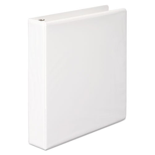 Wilson Jones D-Ring View Binder, 1.5 Inch, Customizable, White (W386-34WPP)