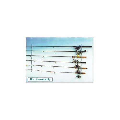 DU-BRO Fishing Trac-A-Rod Storage System, 2-Feet, Silver/White