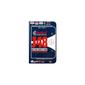 Radial J48 MK2 48V Phantom Power Active Direct Box