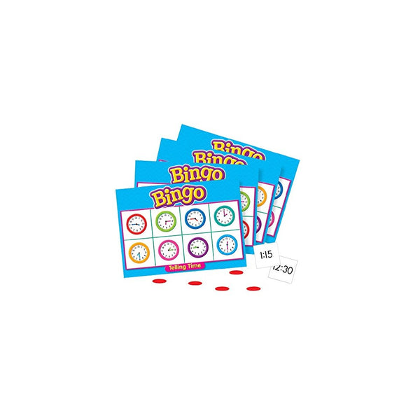Telling Time Bingo Game