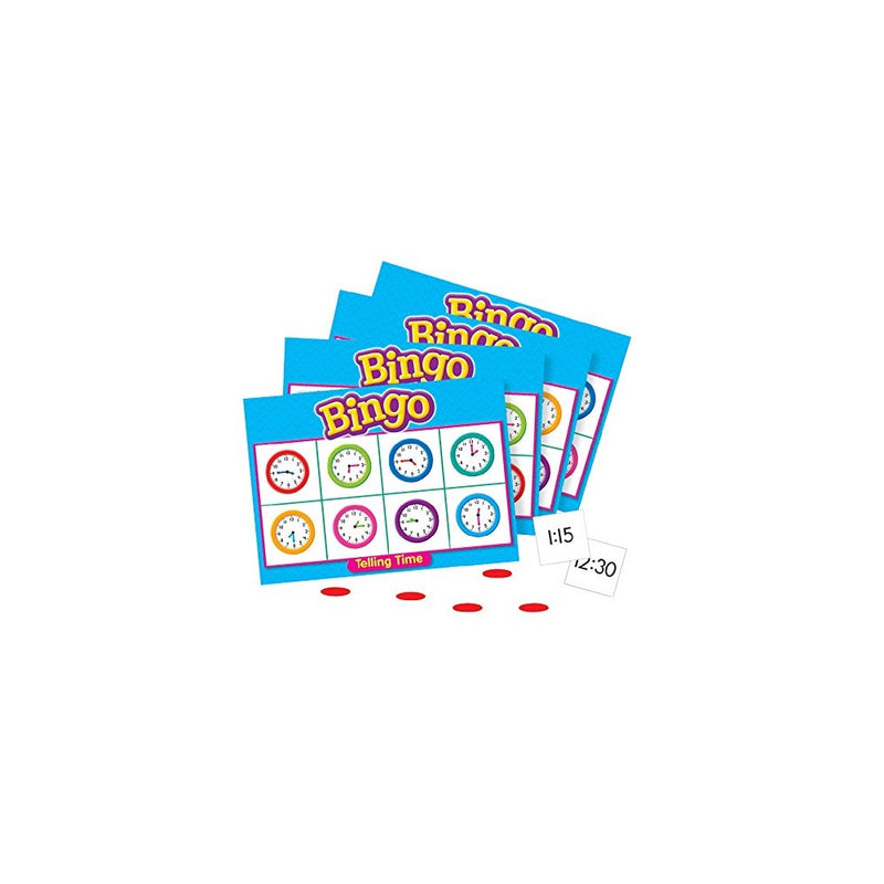 Telling Time Bingo Game