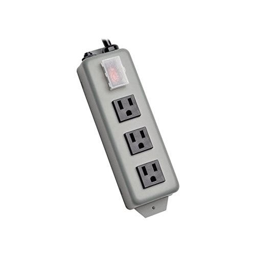 Tripp Lite 3 Outlet Waber Industrial Power Strip, 6ft Cord with 5-15P Plug (3SP)