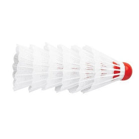 Halex Shuttlecocks, White (6-pack)