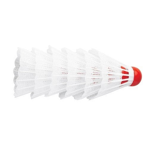 Halex Shuttlecocks, White (6-pack)