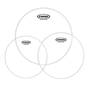 Evans G2 Tompack, Clear, Standard (12 inch, 13 inch, 16 inch)