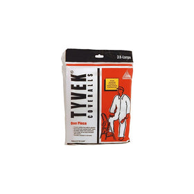 Trimaco 14125 3XL No Elastic Tyvek Coveralls, White