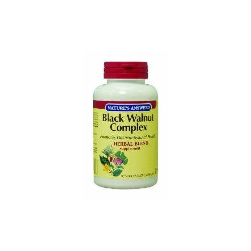 Nature's Answer Black Walnut Complex Vegetarian Capsules, 90-Count