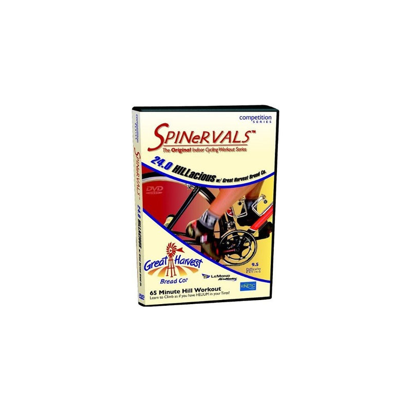 Spinervals 24.0 Hillacious DVD