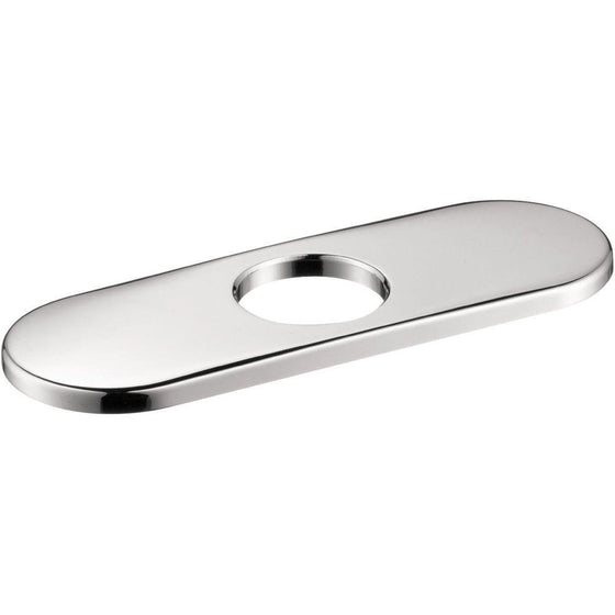 Hansgrohe 06490000 Baseplate, 6-Inch, Chrome