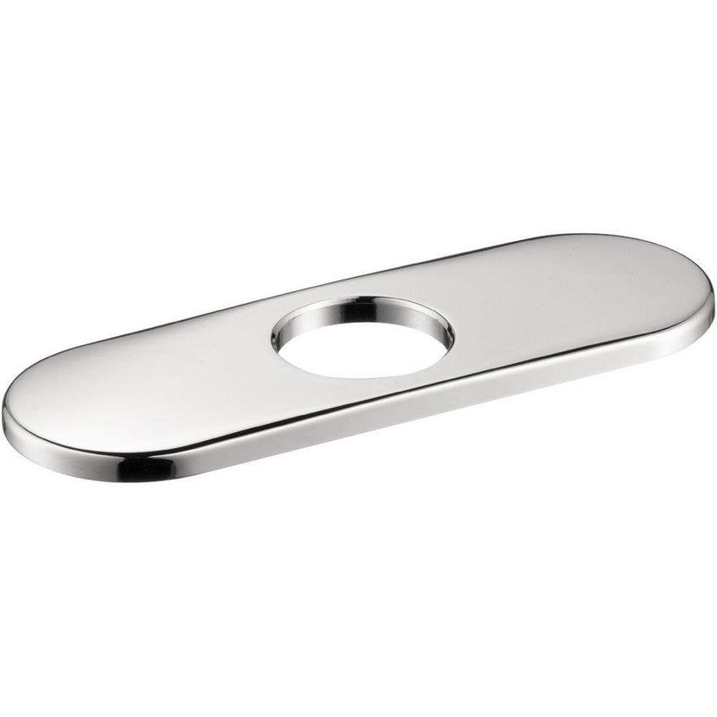 Hansgrohe 06490000 Baseplate, 6-Inch, Chrome