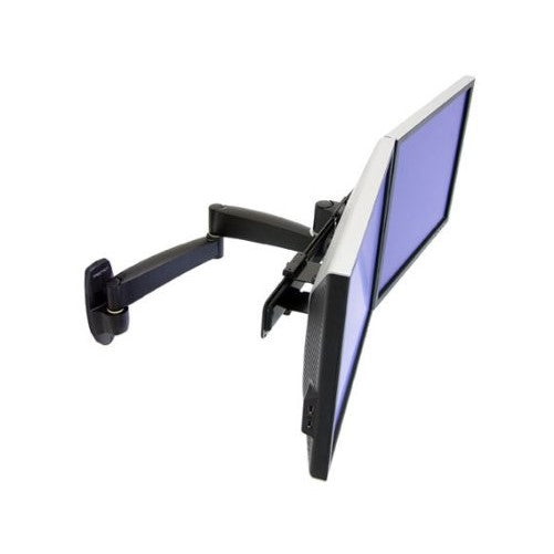 200 Series Dual Mon Arm Black