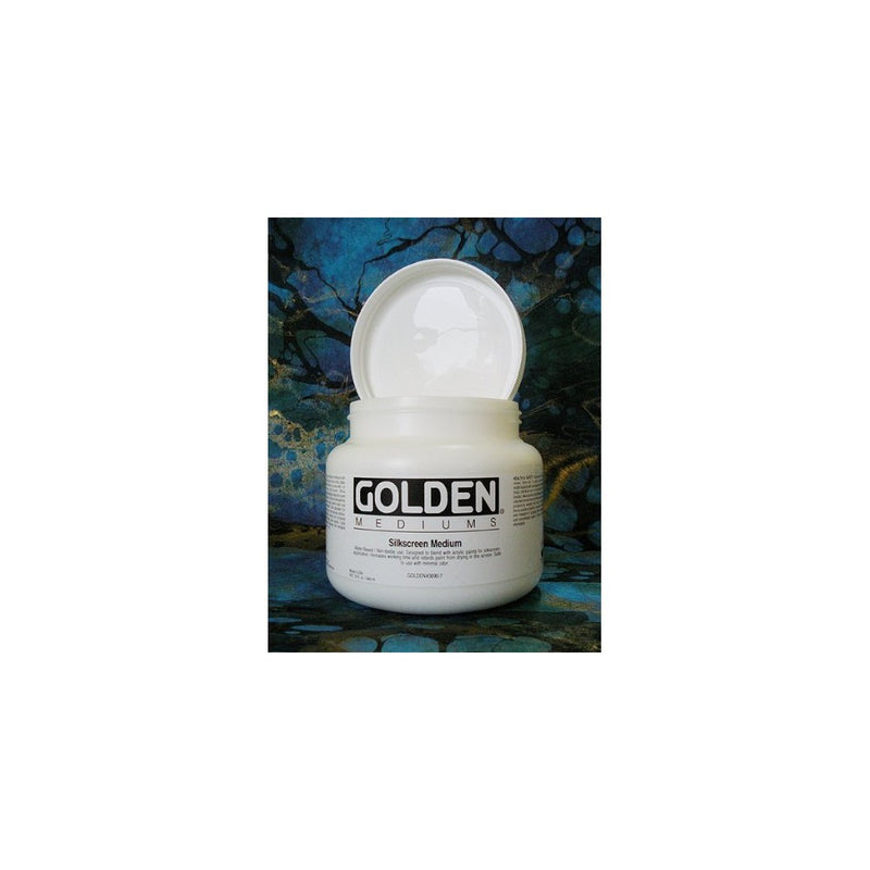 Golden Acryl Med 8 Oz Silkscreen Medium
