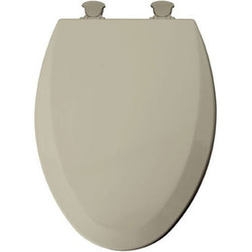 Mayfair 146EC 006 Molded Wood Toilet Seat with Lift-Off Hinges, Elongated, Bone
