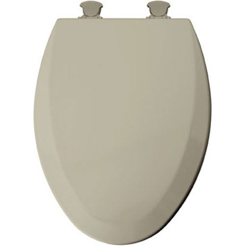 Mayfair 146EC 006 Molded Wood Toilet Seat with Lift-Off Hinges, Elongated, Bone