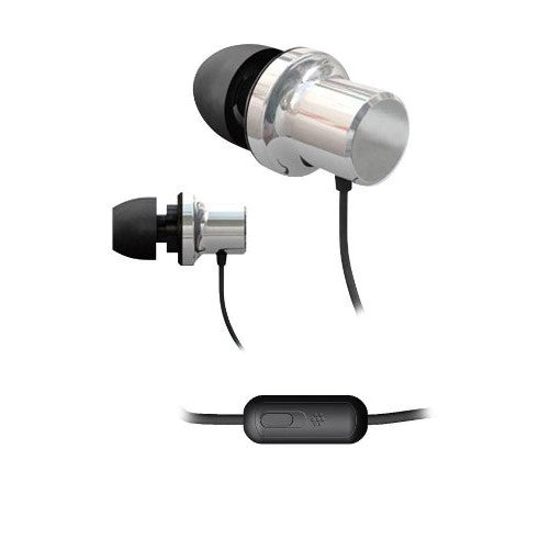 Cyber Acoustics AC-94 Stereo Netbook In-Ear Headset (Silver)