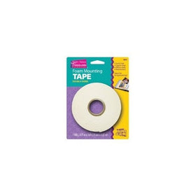 Foam Mounting Tape Double Sided 1 roll 0.75 in x 10 ft