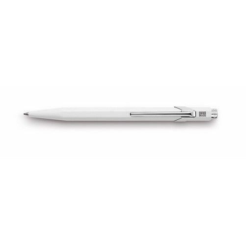 CREATIVE ART MATERIALS Caran D'ache Ballpoint Pen Metal White (849.001 )