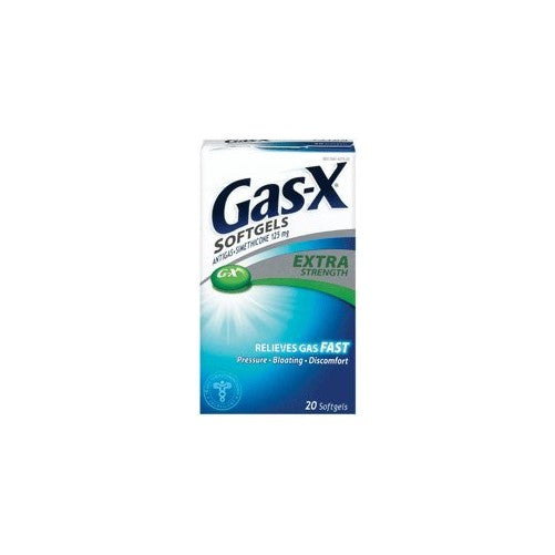 Gas X Extra Strength Softgels - 20 Ea