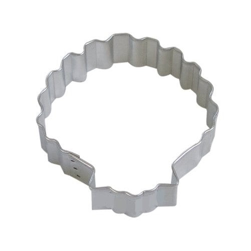 R&M Sea Shell 3" Cookie Cutter in Durable, Economical, Tinplated Steel