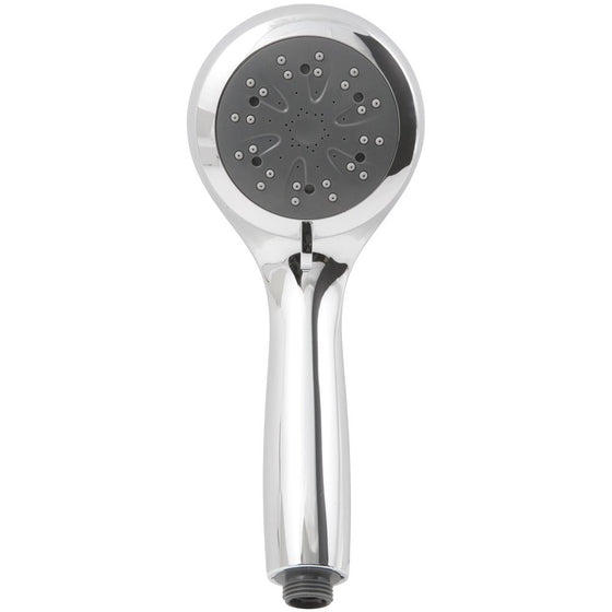 Body Moods ShowerSense Water Saving Handheld Shower Head - 5 Spray Settings, Chrome