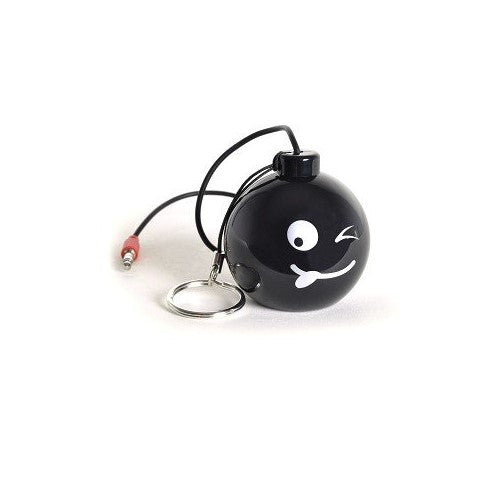 Hype Bomb Rechargeable Mini Portable Keychain Speaker w/ 3.5mm audio jack