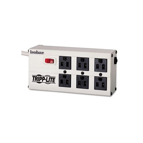 Tripp Lite Isobar ISOBAR6 6 ft. 6 Outlets 3330 Joules Surge Suppressor